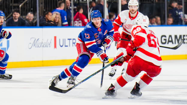 Detroit Red Wings v New York Rangers