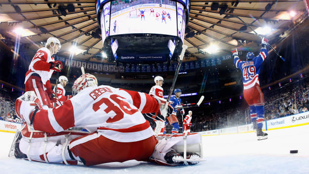 Detroit Red Wings v New York Rangers
