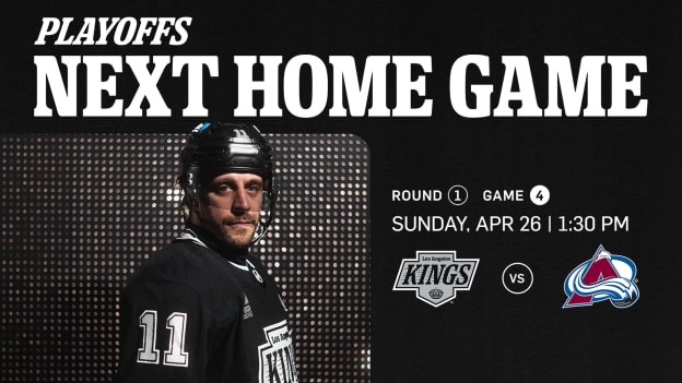 NEXT HOME GAME: Round 1 Game 3