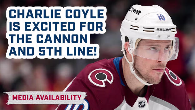 Blue Jackets Center, Charlie Coyle | Media Availability