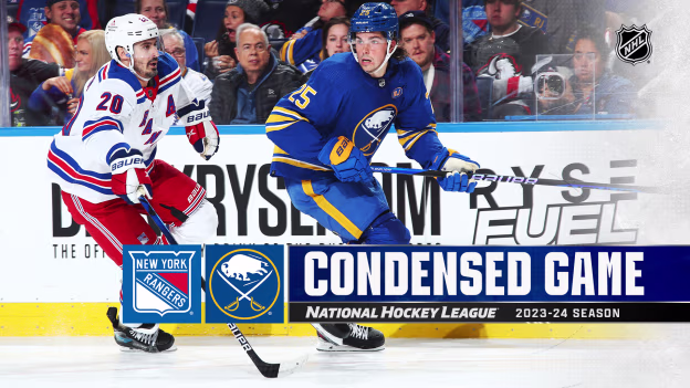 Condensed Game: NYR @ BUF 10.12.23