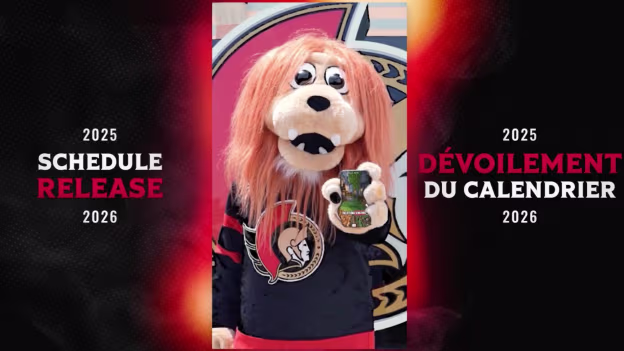 Ottawa Senators Schedule Release