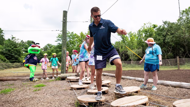 Girl Scouts Low Ropes Course