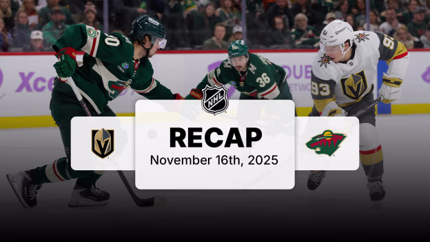 VGK at MIN | Recap