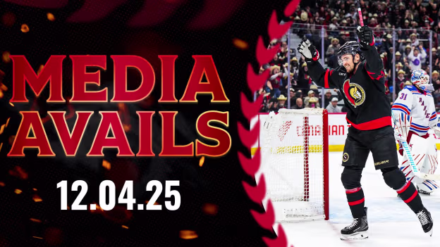 Drake Batherson Postgame Media vs NYR