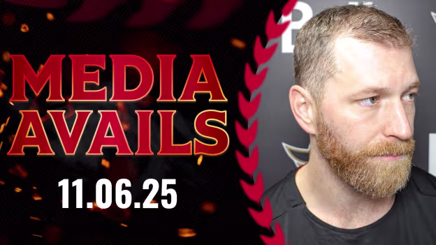 Claude Giroux Pregame Media vs BOS