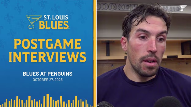 Postgame: Oct. 27 vs. PIT
