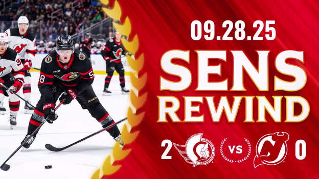 Sens Rewind: Sens Shutout Devils 