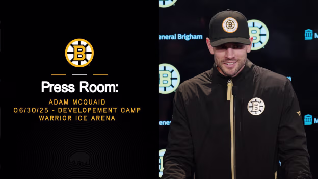 Press Room: Adam McQuaid