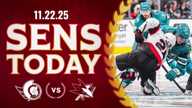 Sens Today: Looking For Another Strong Game on The Road