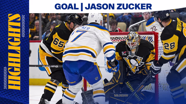 GOAL HIGHLIGHT - Zucker at PIT