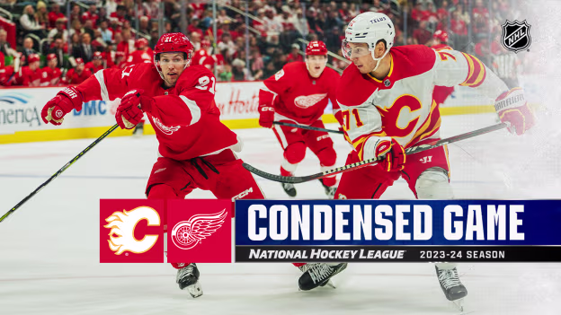 Condensed Game: CGY at DET 10.22.23