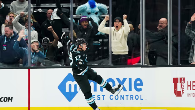 Peterka dazzles on the breakaway