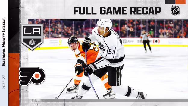 Recap: LAK 4, PHI 3 - F/OT