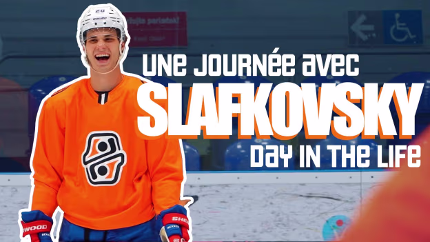 Slafkovsky's summer training routine in Košice