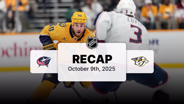 CBJ at NSH | Recap