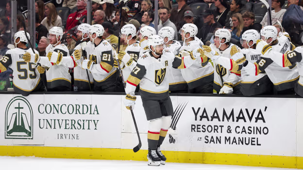 Theodore races Golden Knights out to early lead