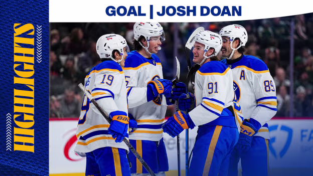 Josh Doan with a Goal vs. Minnesota Wild