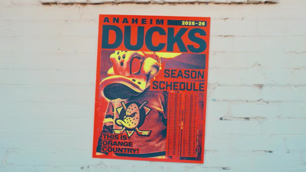 Ducks 2025-26 Schedule Release