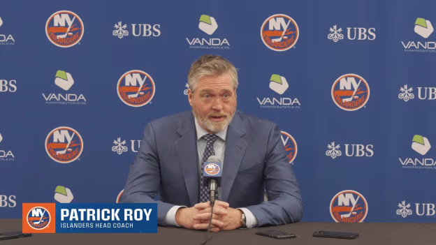 BOS 3 at NYI 1: Patrick Roy