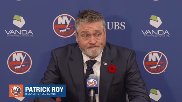 MIN 5 at NYI 2: Patrick Roy