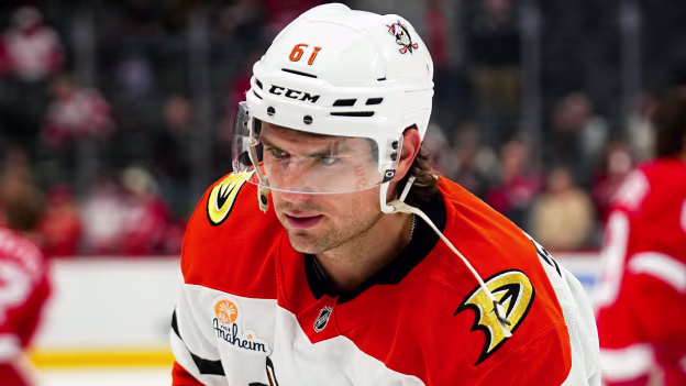 ANA@DET: Gauthier scores goal against John Gibson