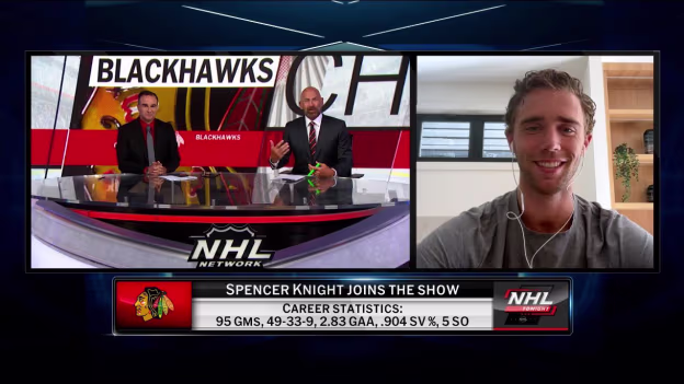 Spencer Knight on NHL Tonight