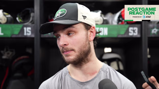EDM@DAL Postgame: Wyatt Johnston