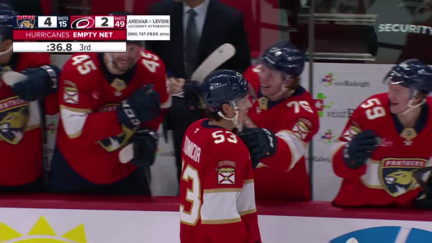 Jack Studnicka with a Goal vs. Carolina Hurricanes