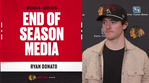 Ryan Donato End of Season Media