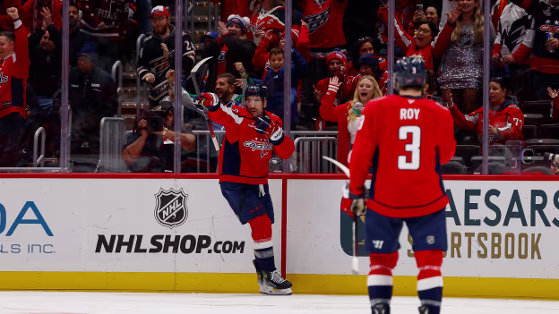 Wilson buries the one-timer