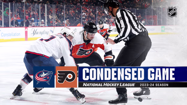 Condensed Game: CBJ at PHI 11.19.23