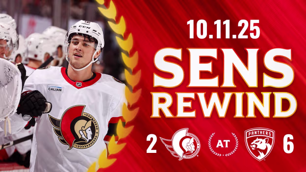 Sens Rewind: Sens Split Florida Road Trip