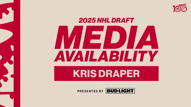Kris Draper NHL Draft Day 1 | June 27, 2025 