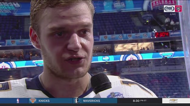 Barkov reflects on Panthers' win