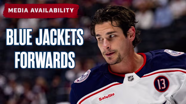 Blue Jackets Forwards | Media Availability 