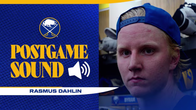 Rasmus Dahlin Postgame vs PIT
