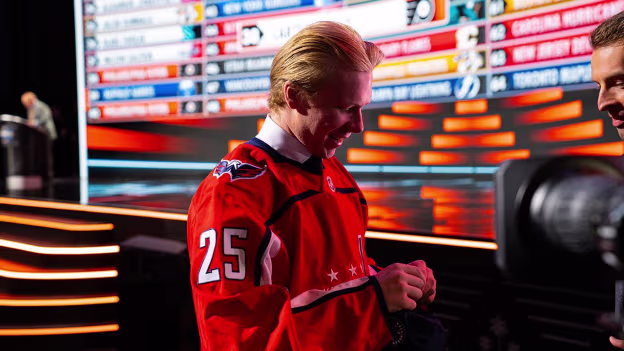 Capitals Select Milton Gastrin in the 2025 NHL Draft