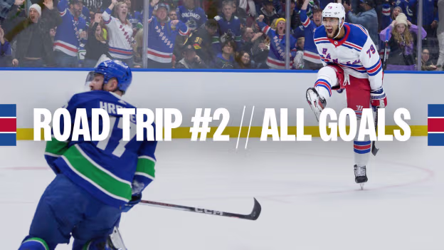 5-Game Road Trip: Every NYR Goal