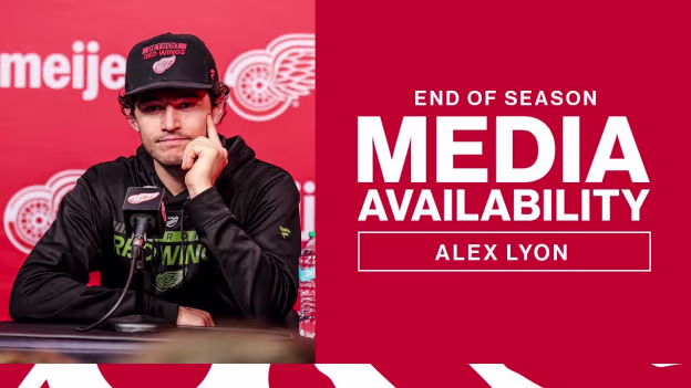 Alex Lyon Season Ending Media 