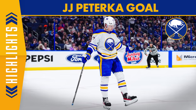 GOAL HIGHLIGHT - Peterka at TBL