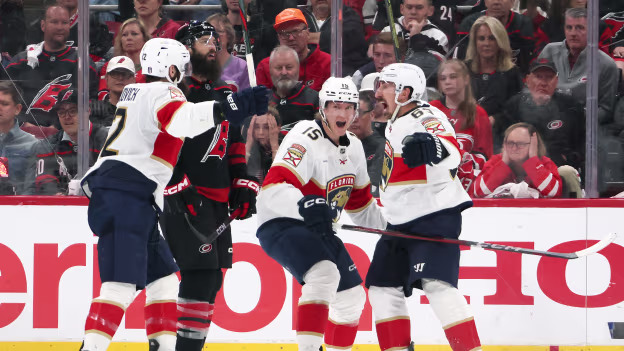 Marchand and Lundell team up to put Panthers on top 