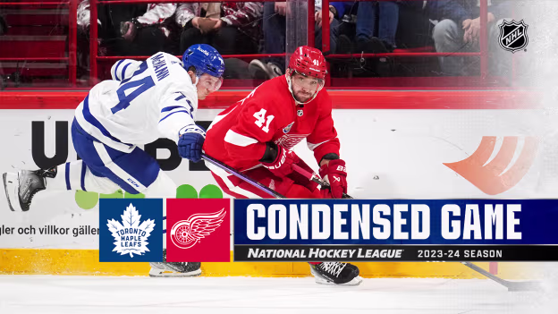 Condensed Game: TOR at DET 11.17.23