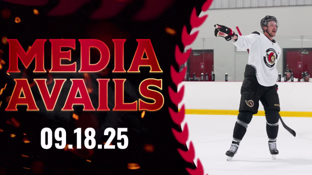 Thomas Chabot Training Camp Media 