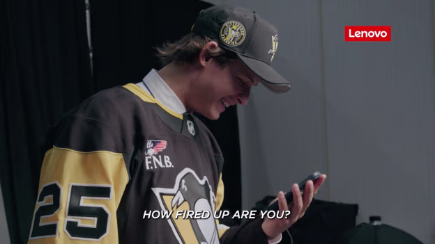 Rutger McGroarty Calls Will Horcoff After Draft 