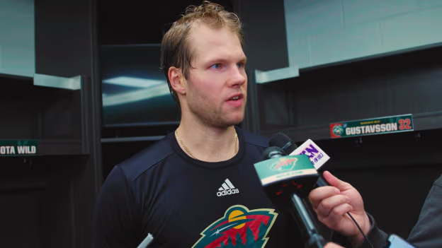 Gustavsson Postgame vs. San Jose 11/11