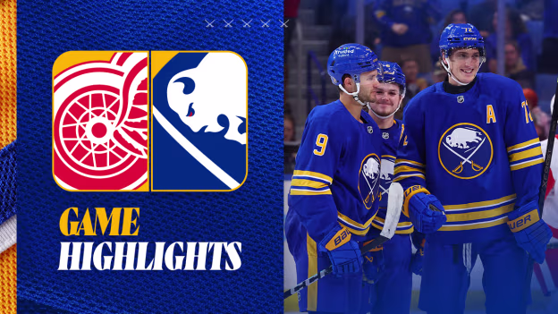 GAME HIGHLIGHTS - BUFFALO SABRES DETROIT RED WINGS PRESEASON 2025