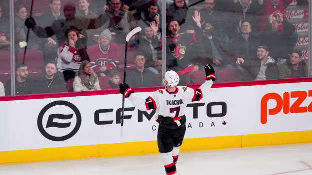 Tkachuk's first goal of season