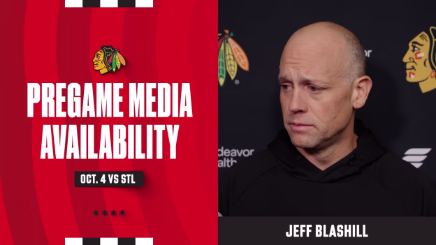 Head Coach Jeff Blashill on a young lineup