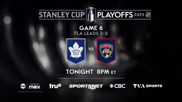 Catch Game 6 between Maple Leafs, Panthers tonight